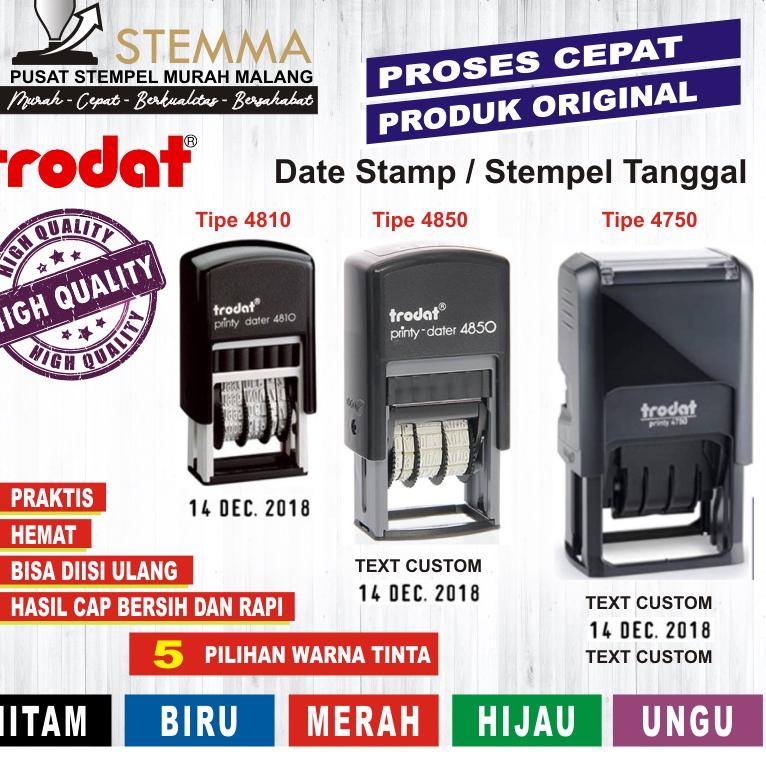 

Muraaaahh.. Stempel Trodat Tanggal Date Stamp Custom 4810 4850 4750 Kadaluarsa Lunas Received Diterima