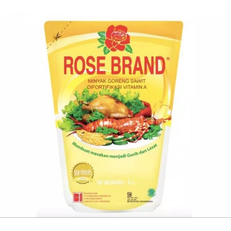 

Rose Brand Minyak Goreng Kemasan 2 Liter DIFORTIFIKASI Vitamin A GoodPriceSale