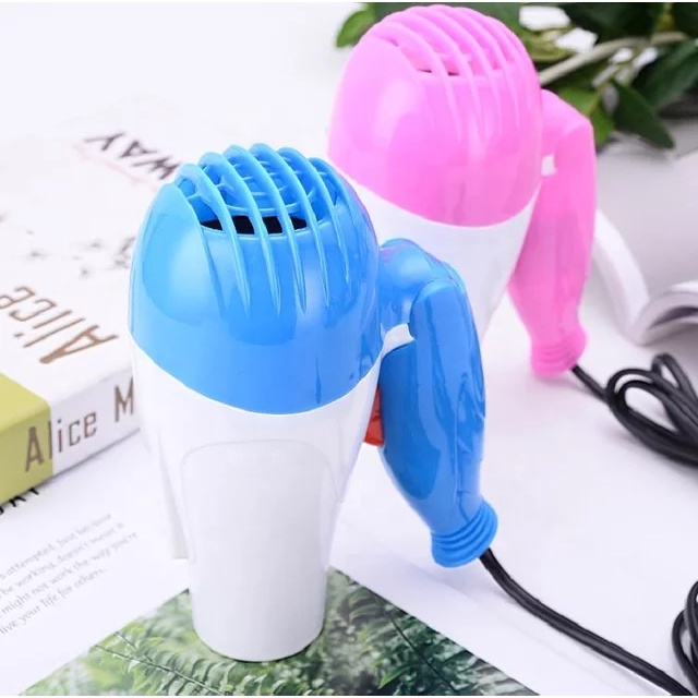 Hair Dryer Mini Pengering Rambut Portable Low Watt Bisa Dilipat Ditekuk 350 Watt G Nova