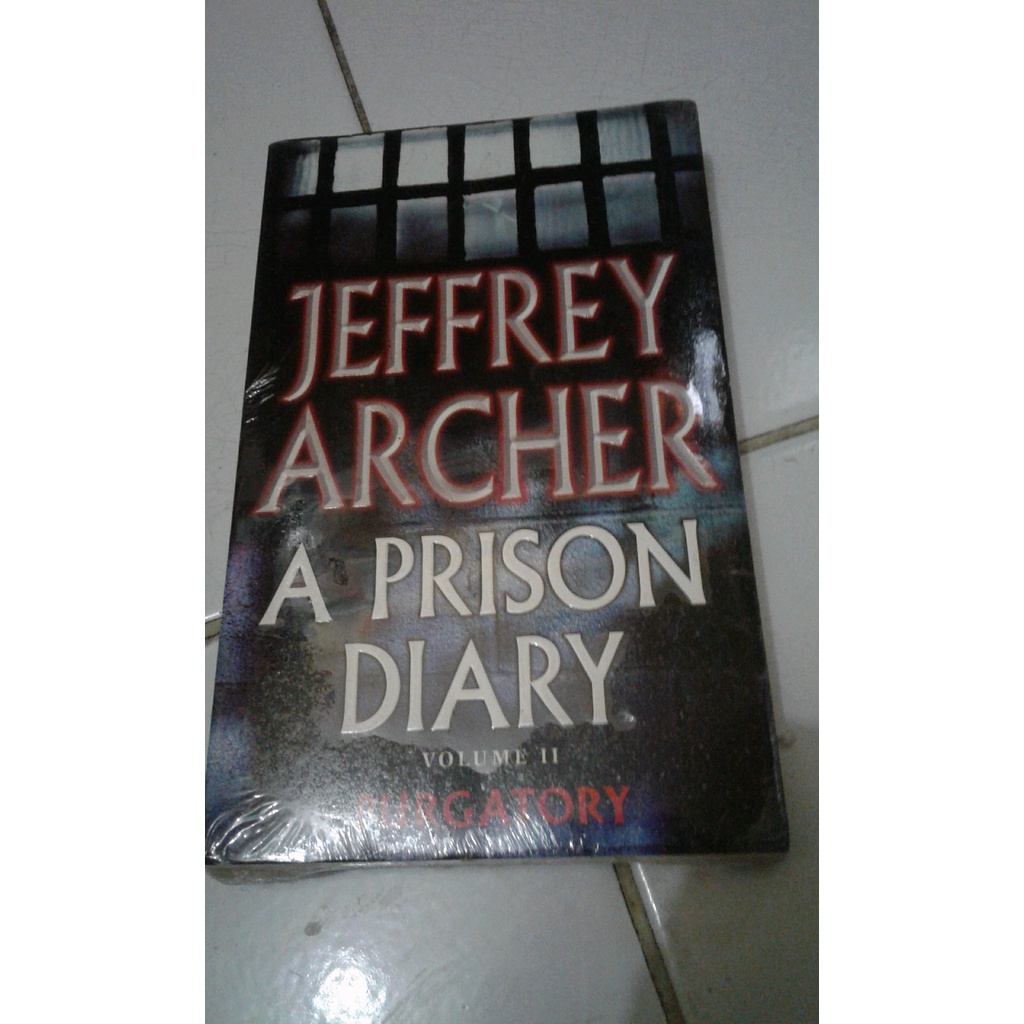 

ORIGINAL NOVEL INGGRIS A Prison Diary II -Jeffrey Archer