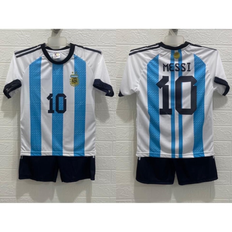 setelan anak timnas argentina brazil jerman perancis messi neymar world cup 2022 kids