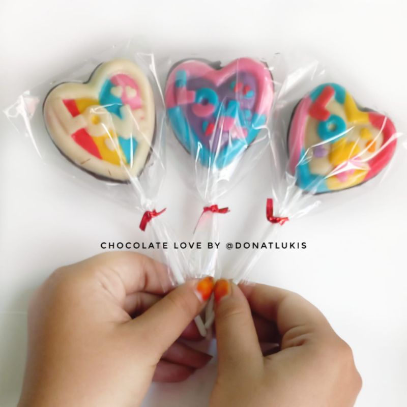 

COKLAT LOVE // CHOCOLATE TEMA // COKLAT BENTUK LOVE