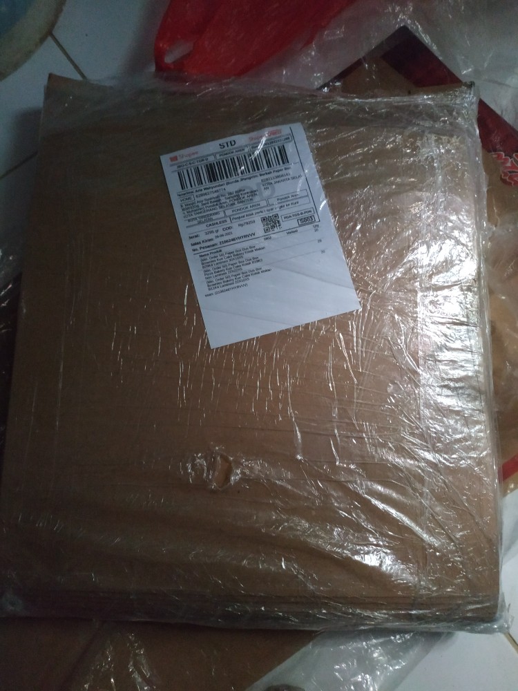 (min. Order 50) Paper Box Dus Box Brownies Kue Cake Bakery Kotak Makan B29k4 Laminasi 30x10x5