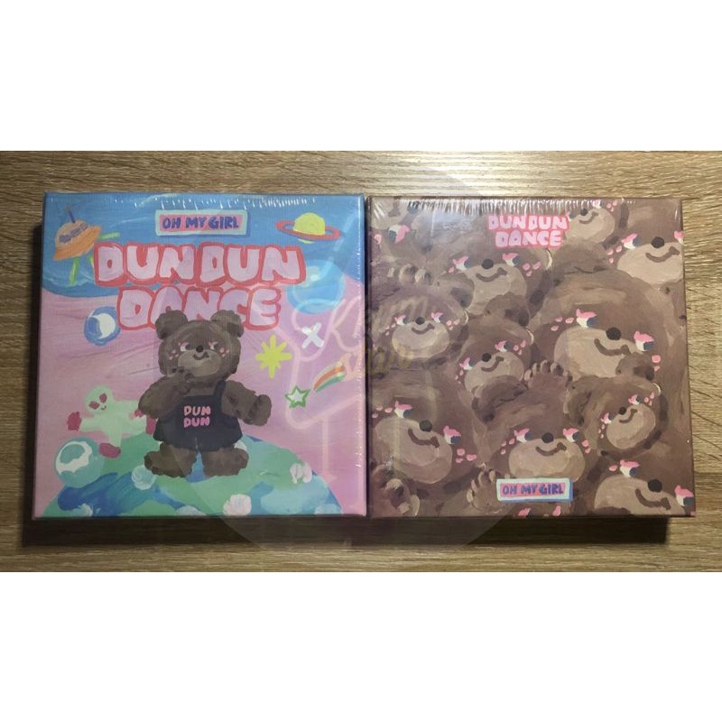 OH MY GIRL - DEAR OHMYGIRL ALBUM APPLE MUSIC EVERLINE SOUNDWAVE (DUN DUN BEAR)