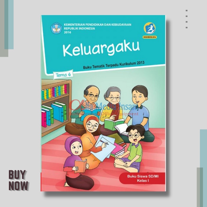 Buku Tema 4 Keluargaku Kelas 1