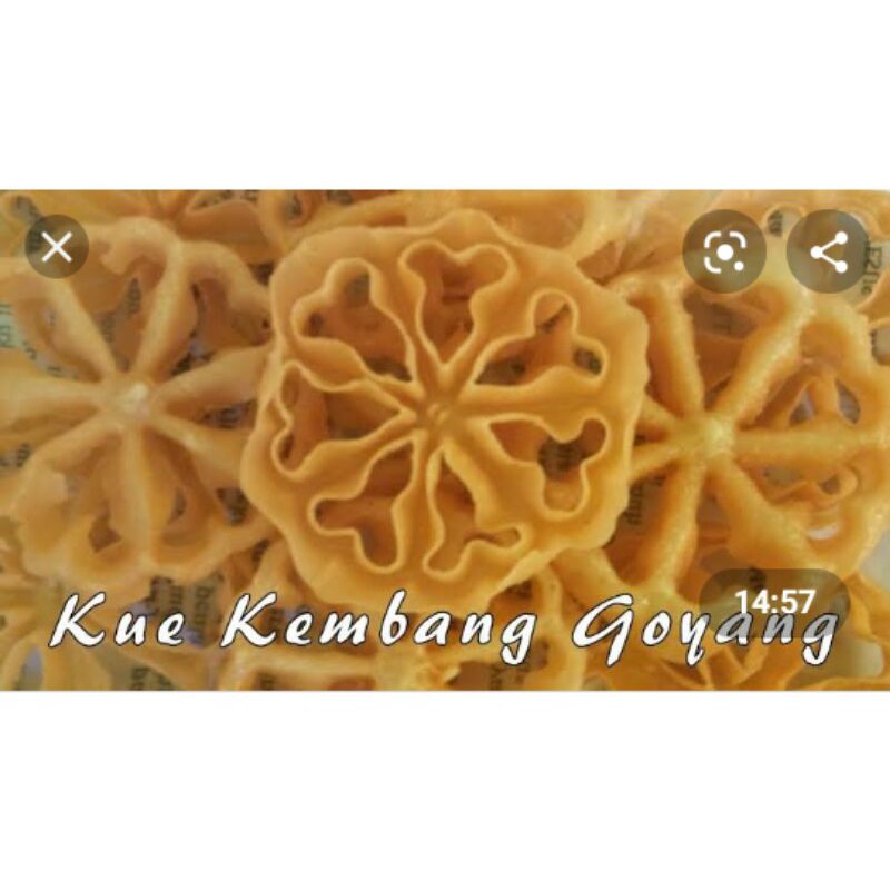 

kue kembang goyang berat 250 gram