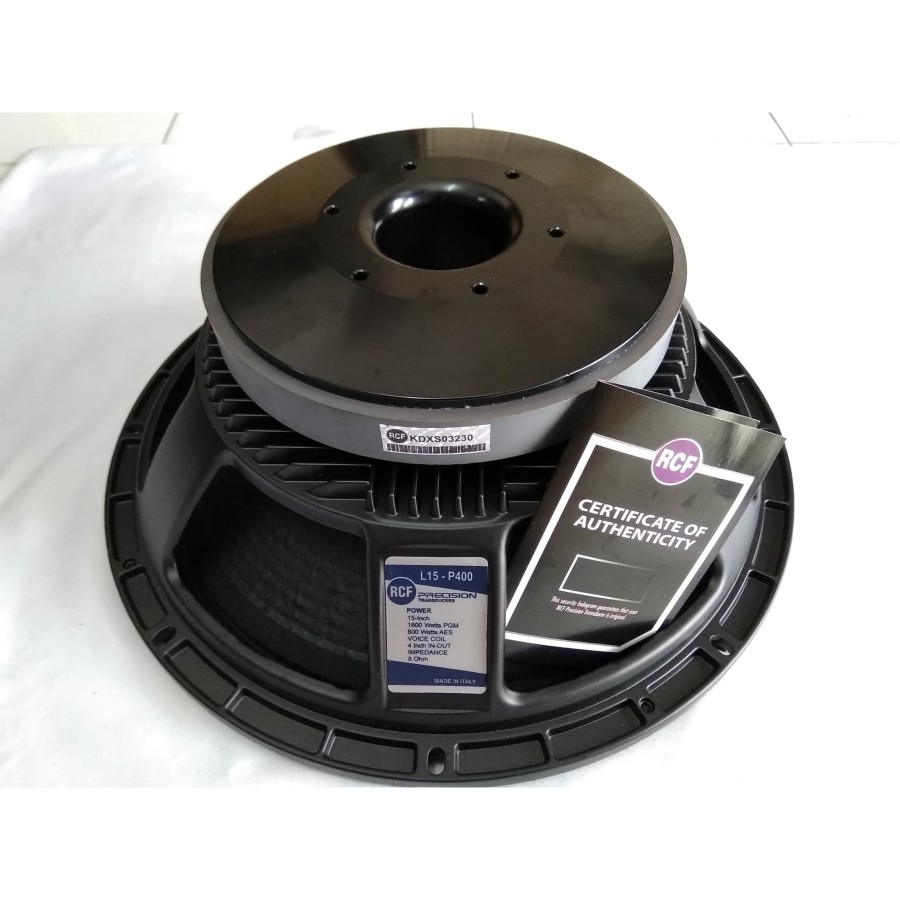 Komponen Componen Speaker RCF 15 Inch 15P400 15 P400 Grade A