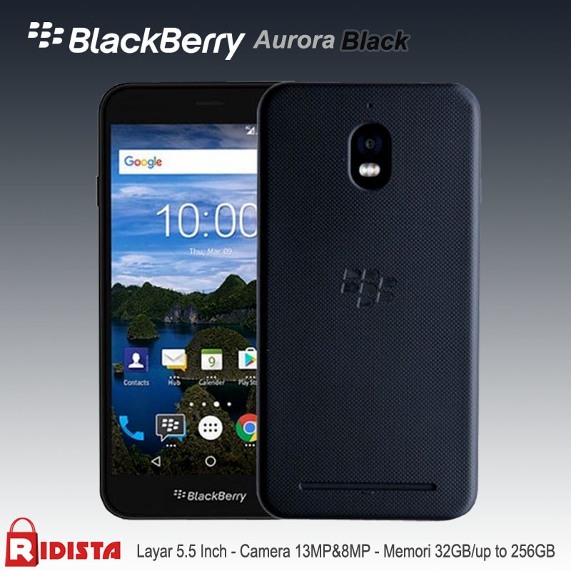 Blackberry Aurora Smartphone - Black - S079