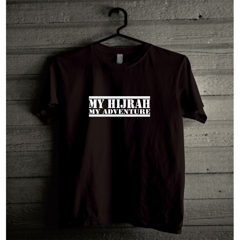 Kaos distro dakwah islami my hijrah my adventure