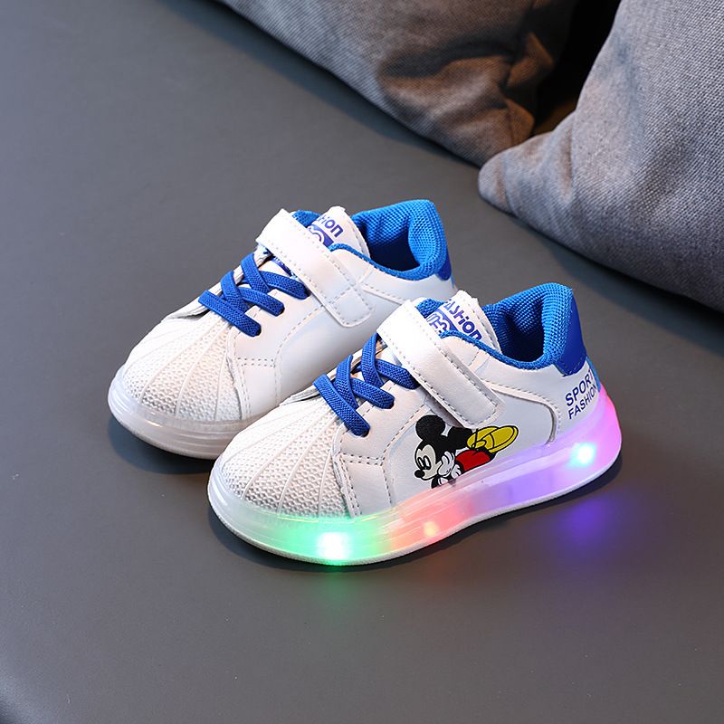 (HZ) Sepatu anak Led HZK74