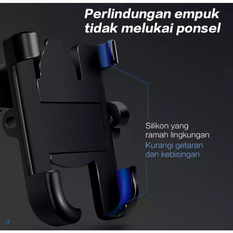 holder hp motor full besi keseluruhan stang motor original universal kuat holder c1 original holder sepeda motor full besi