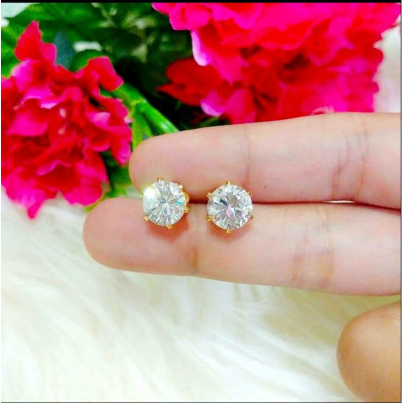 Anting Tusuk Jarum Xuping Lapis Emas N26112001