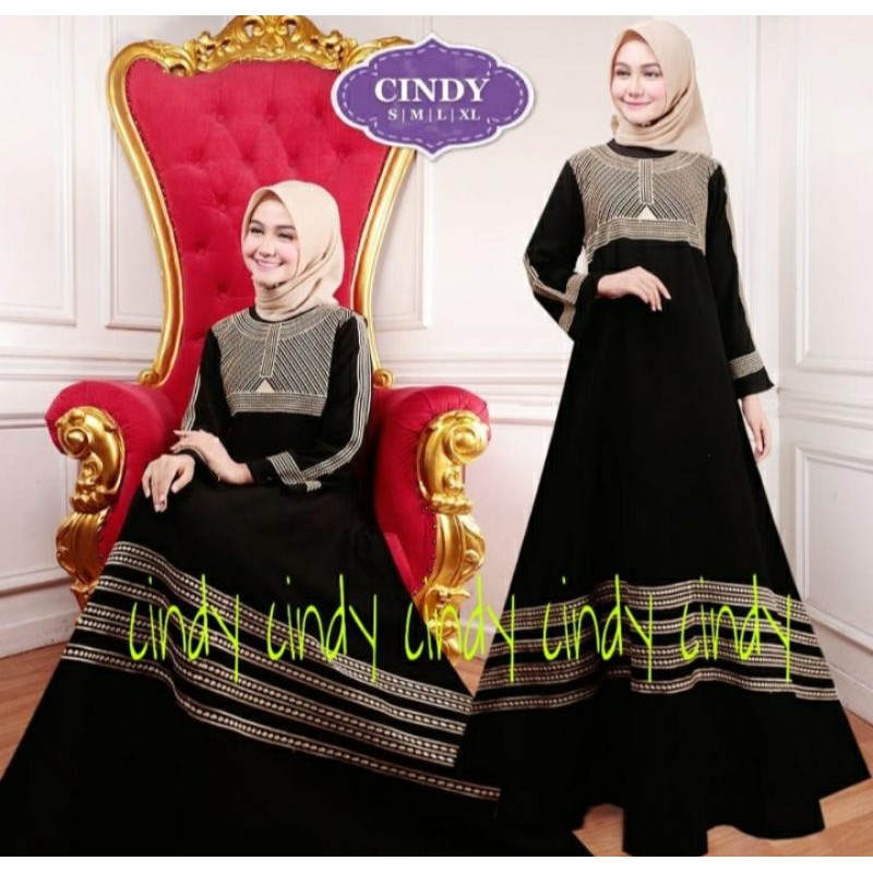 Gamis Jumbo Bordir Gamis Hitam Jumbo Abaya Arab Abaya Turky