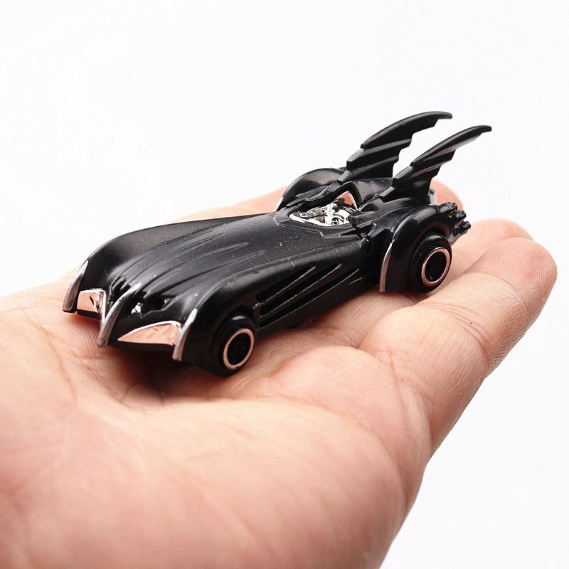 7 pcs The Dark Knight Batman Car Toys Model 1:64 Alloy Diecast PVC Vehicles