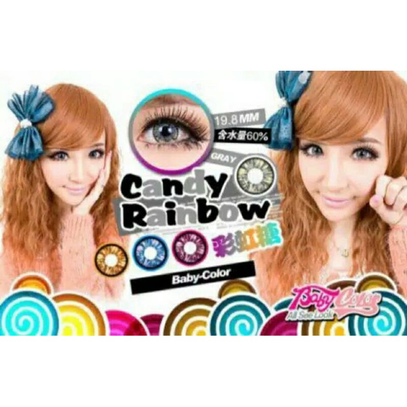 SOFTLENS CANDY RAINBOW 19.8MM