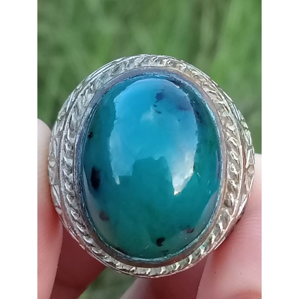 Natural Bacan Doko ( Batu Akik asli Ternate )