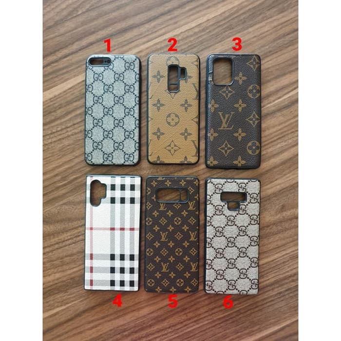 Samsung A51 Luxury LV-LV Guci PU Leather Back Cover Case