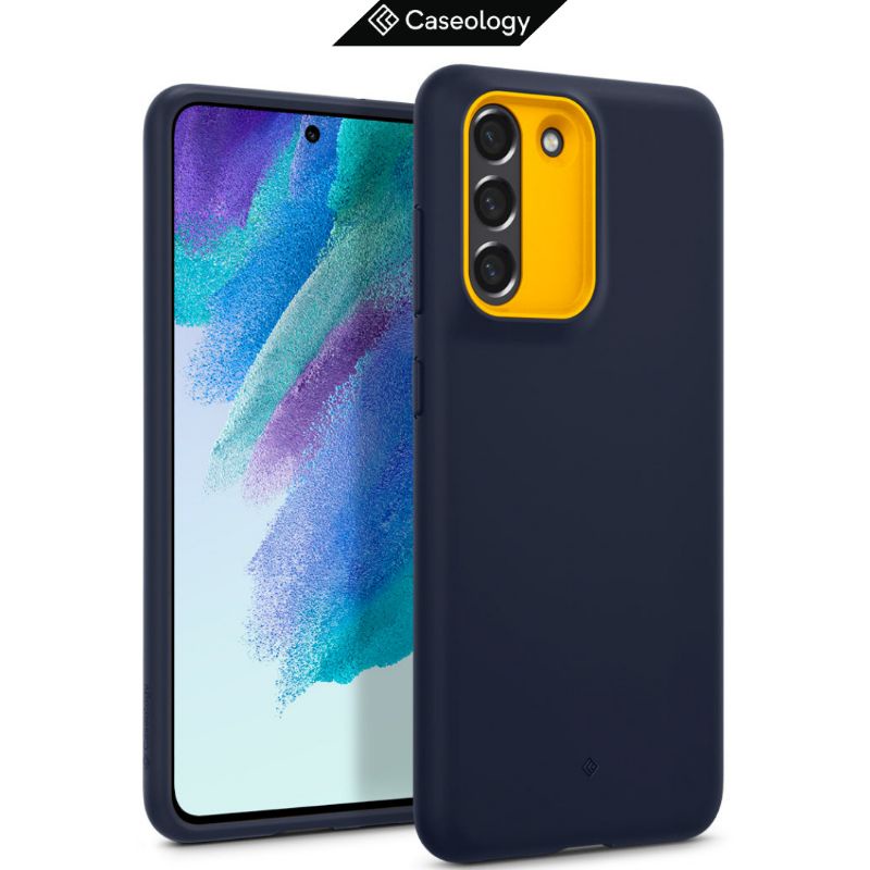 Case Samsung Galaxy S21 FE 5G 2022 Caseology Nano Pop Slim Armor Anti Crack Softcase Casing