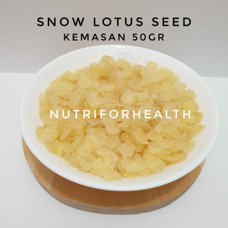 (50gr) Snow Lotus Seed / Teratai Salju / Xue Lian Zhi