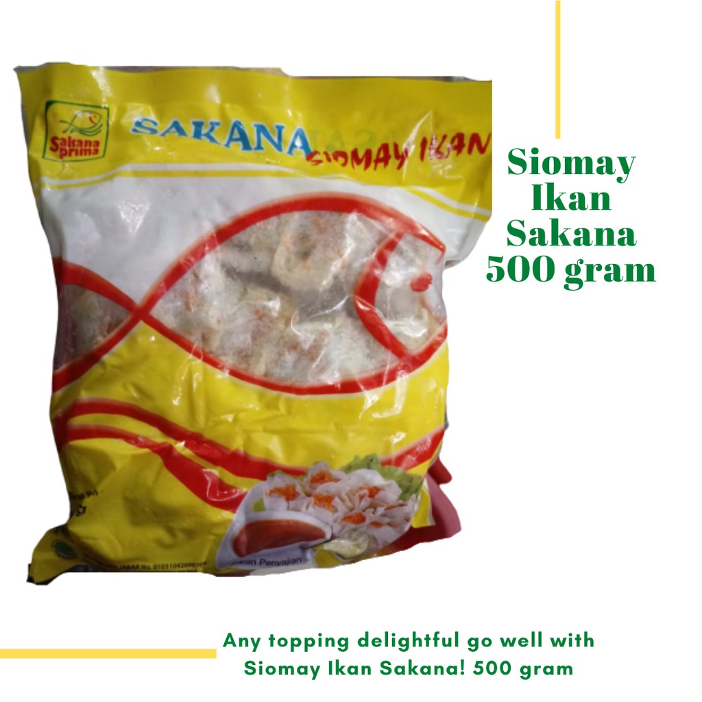 Jual Siomay Ikan Sakana 500 Gram Shopee Indonesia