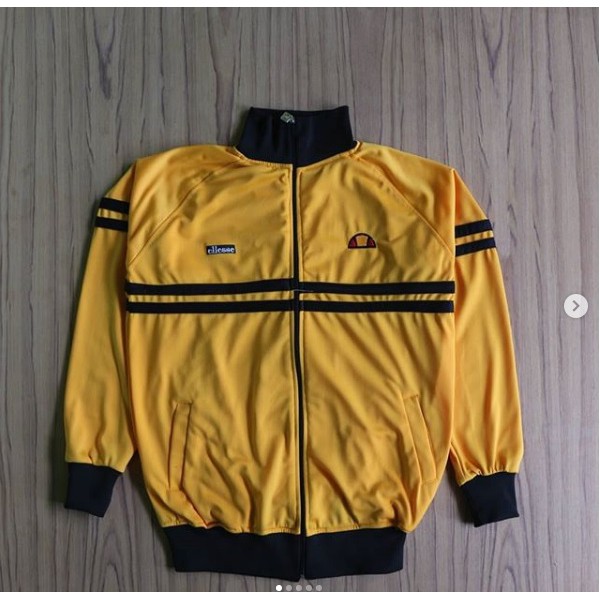 Jaket tracktop casual ellesse remini premium Kuning