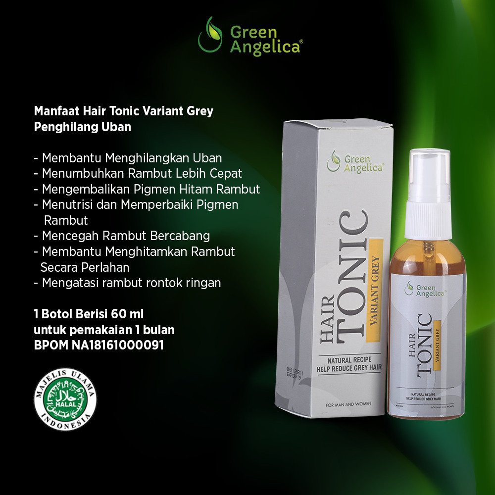 Obat Uban Alami Obat Penghitam Rambut Cara Menghilangkan Uban Rambut Diskon Limited Shopee Indonesia