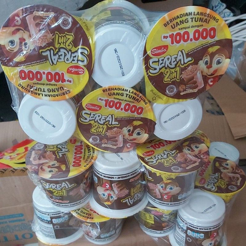 

SIMBA CUP 24gram coklat isi 6cup