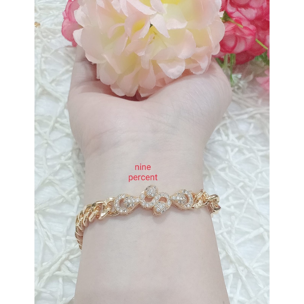 BISA COD, GELANG RANTAI WANITA EMAS XUPING IMPOR KOREA/AKSESORIS FASHION/AKSESORIS GELANG