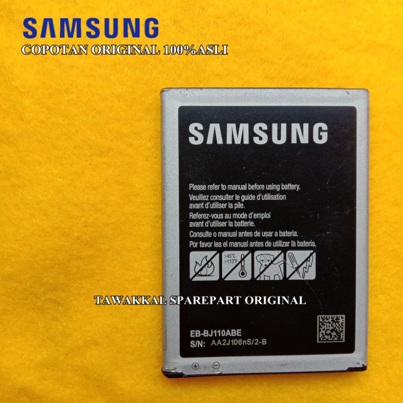 BATERAI BATRE BATRAI SAMSUNG J1 ACE J110G J111F ORIGINAL