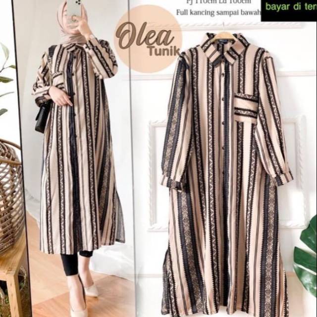 Tunik rayon motif /tunik katun rayon bisa cod