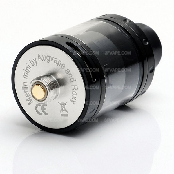 Augvape Merlin Mini 24 RTA Atomizer - BLACK [Clone]