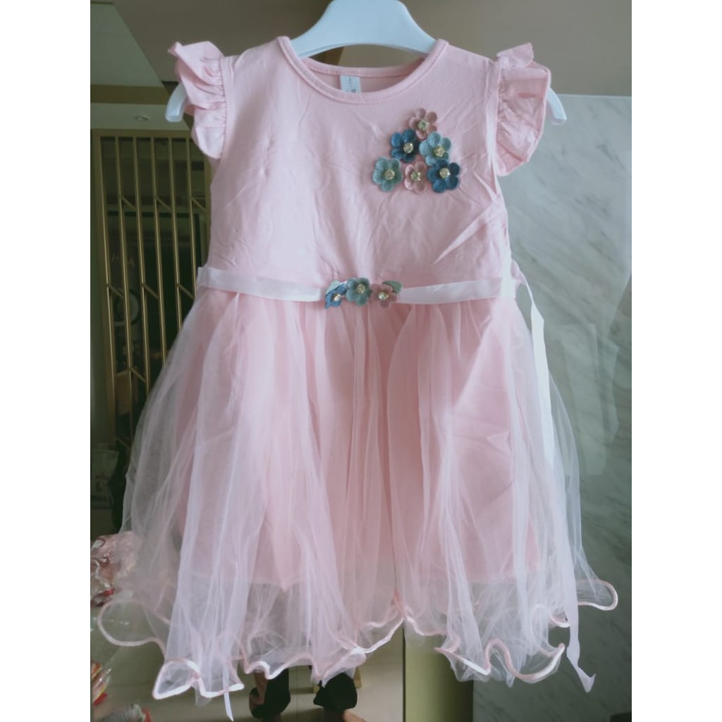 1804/8882 ANAK dres anak pesta terbaru /baju anak termurah import