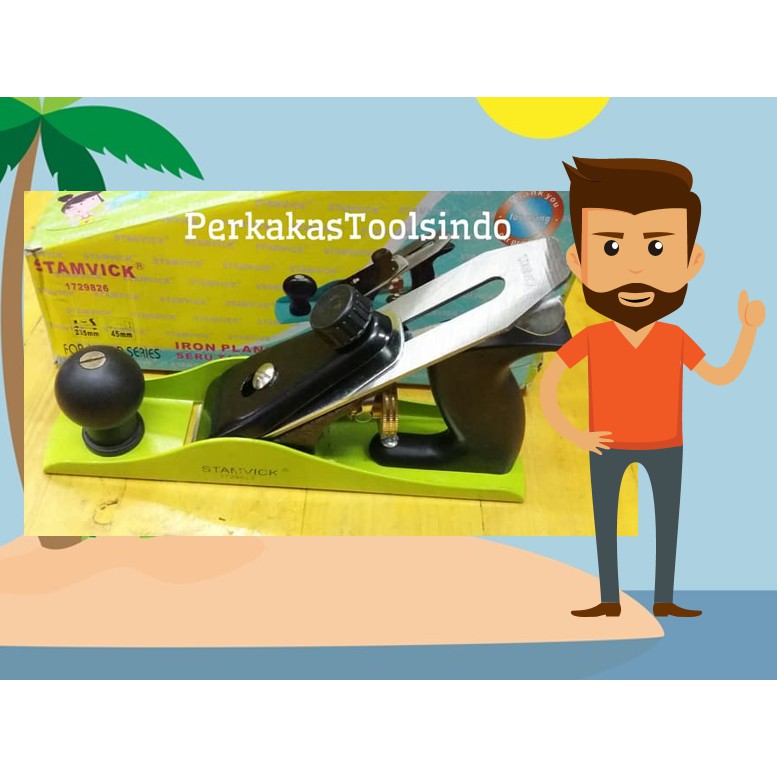 (S) Sale [KH]#ALAT PERTUKANGAN Serut Kayu Manual / Ketam Kayu Stamvick