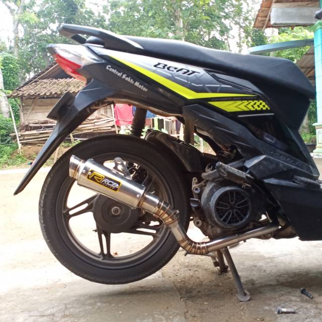 Knalpot Rcb beat leher kolong atas aman poldur