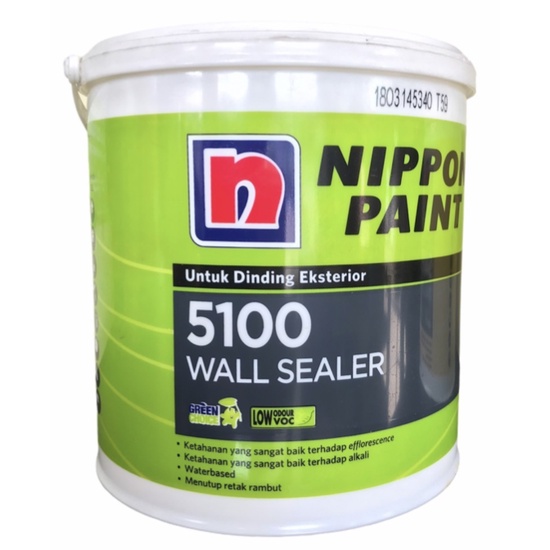 WALL SEALER Cat Dasar Alkali Nippon Paint Vinilex 5100 Galon 4 Kg 4Kg
