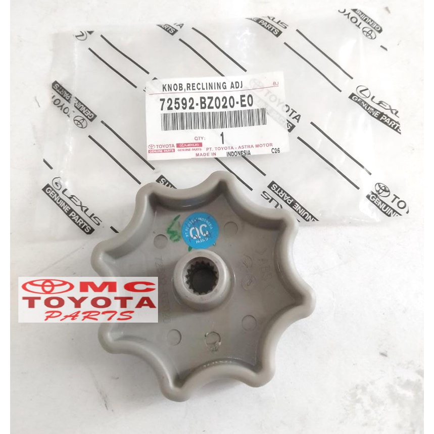Putaran Stelan Knob Knop Jok Innova Avanza Xenia Rush Terios 72592-BZ020-E0