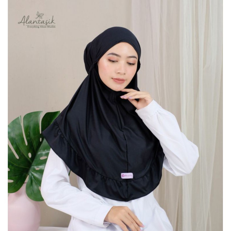 Jilbab Maryam Spandek / hijab sport Bergo Maryam Spandek R21