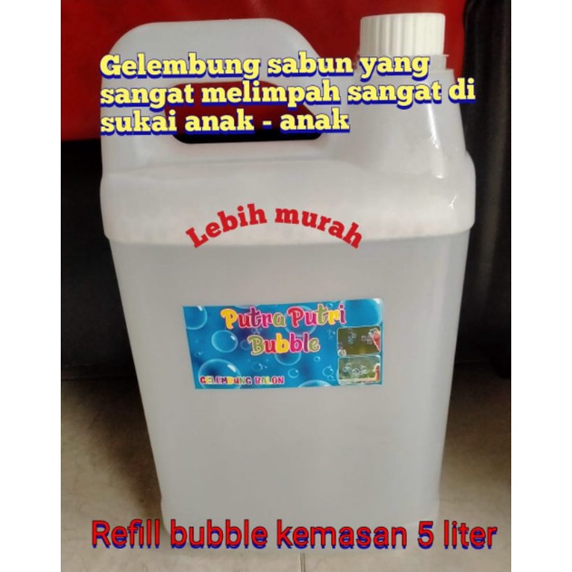 Isi ulang gelembung balon/Refill bubble camera