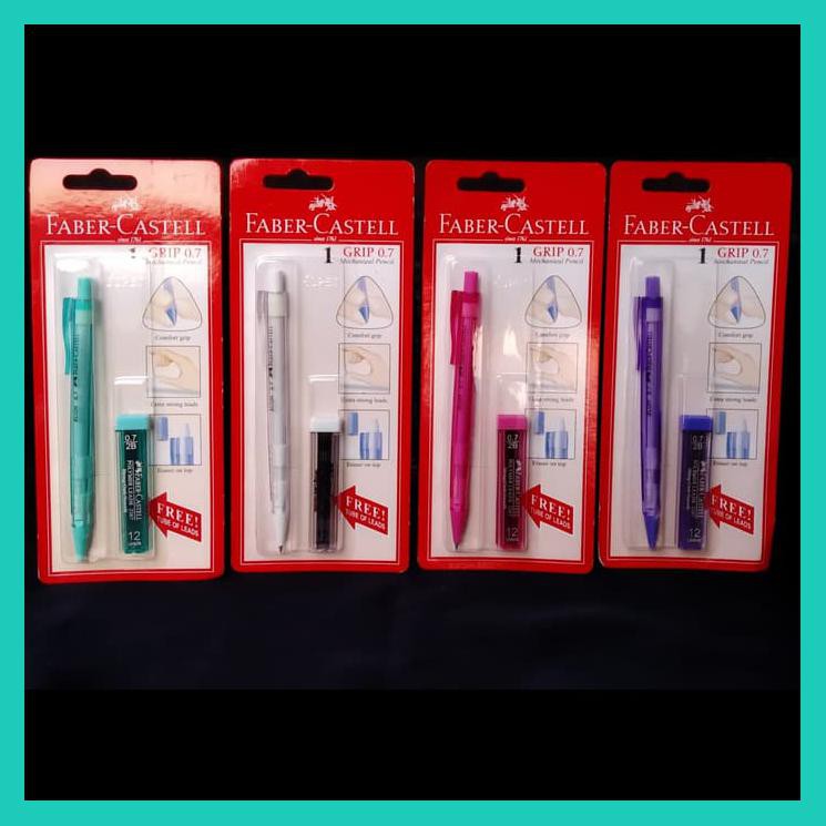 

PENSIL MEKANIK FABER CASTELL 0.7 MM + FREE ISI PENSIL LEAD