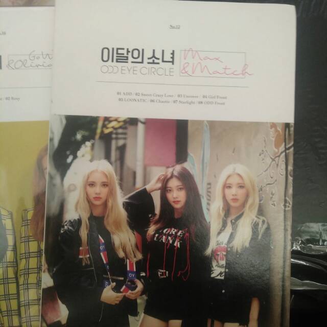 LOONA ALBUM ONLY ODD EYE CIRCLE MAX&MATCH