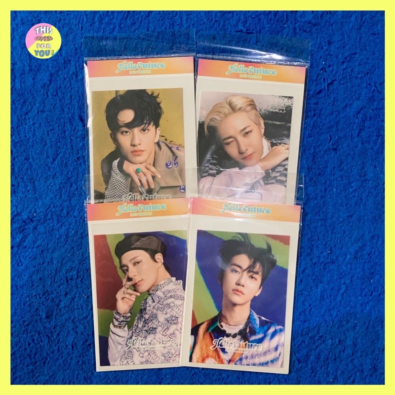 [READY] JENO JAEMIN MARK RENJUN OFFICIAL POSTCARD + HOLOGRAM HOLO PHOTOCARD PC SEALED SER HELLO FUTU