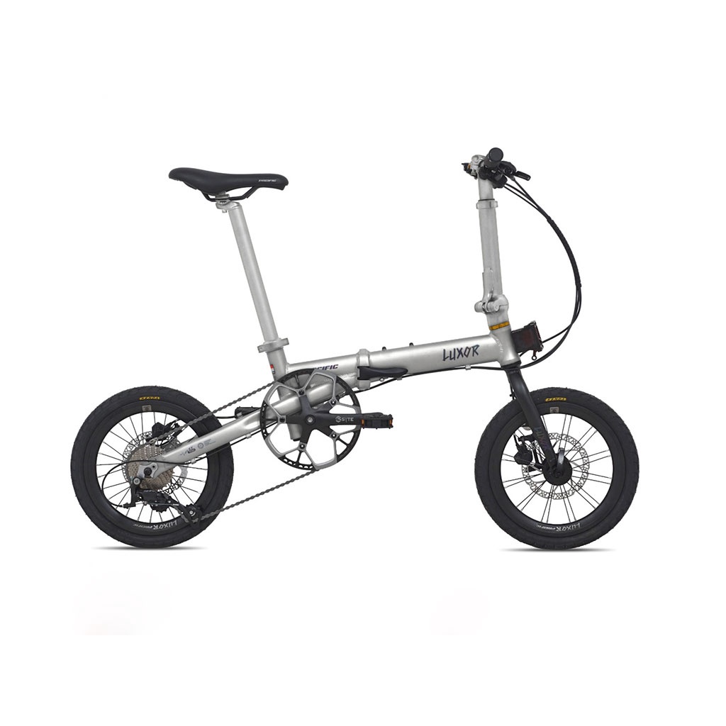 SEPEDA LIPAT PACIFIC LUXOR 16” 9 SPEED FRAME ALLOY SHIMANO SORA HYDRAULIC DISC BRAKE BICYCLE FOLDING BIKE