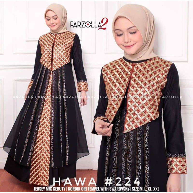 ( BEST SELLER ) GAMIS ABAYA TURKI  PUTIH  TERBARU