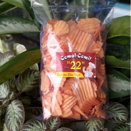 

Kripik singkong balado cap 22..250gr