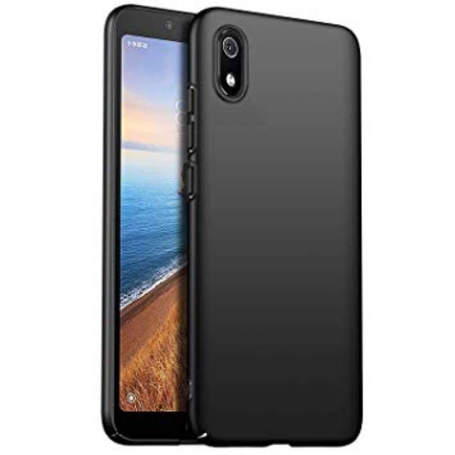 Case REDMI 6 / 6A / 6 pro - silikon jelly ANTI CRACK CASE (bening) &amp; matte case warna (hitam)