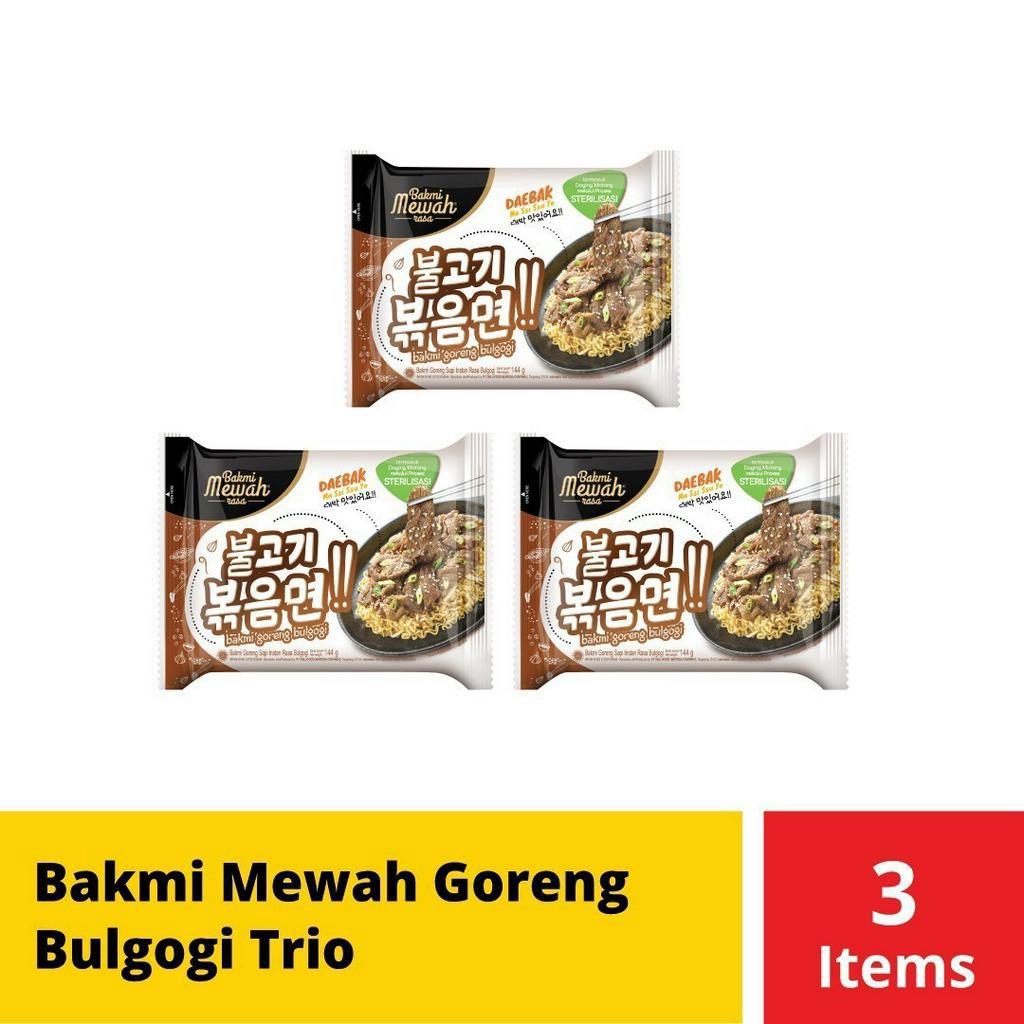 

Bakmi Mewah Goreng Bulgogi Trio