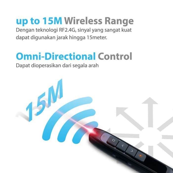 Micropack Wireless Presenter Mouse Pocket (WPM-06)