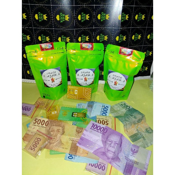 

BARU SNACK AJAH BERHADIAH JIKA BERUNTUNG