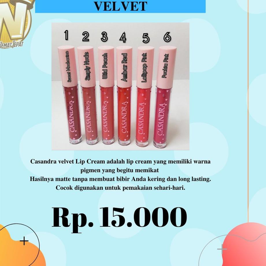 ➲mu CASANDRA VELVET LIP CREAM/ LIPCREAM CASANDRA ❄ ➲