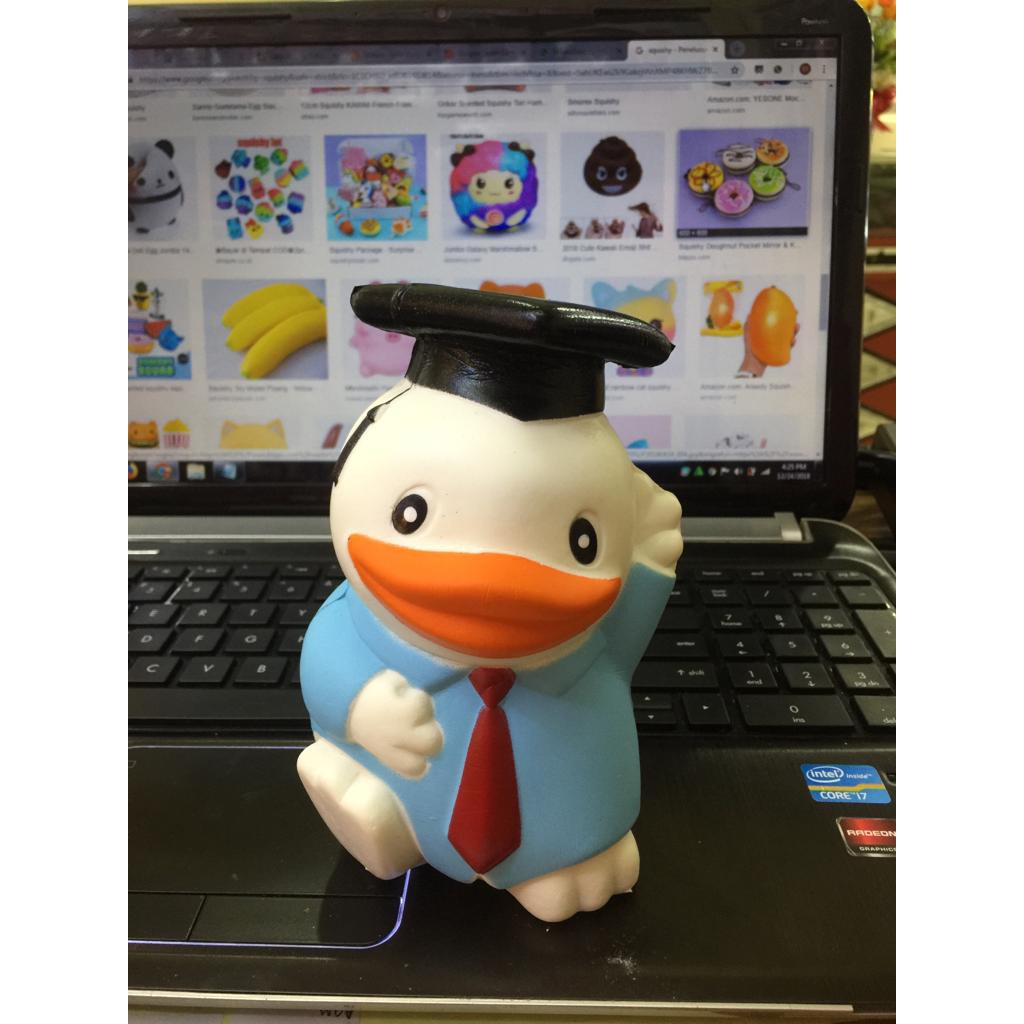 Squishy Bebek Wisuda Wangi Banget Slow Rising Size Jumbo BIG Alias Besar Quality Good